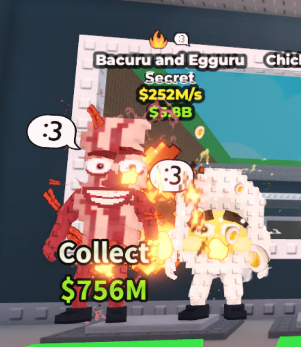 Bacuru and Egguru | Normal + 2 Traits | 252m/s | (G27)