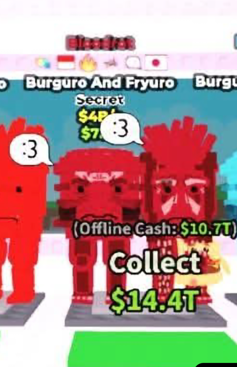 BS13165 Burguro and Fryuro Super Clean 2 Flag Trait Bloodrot 4B/s
