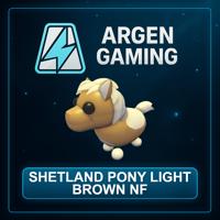 Adopt Me Shetland Pony Light Brown NF