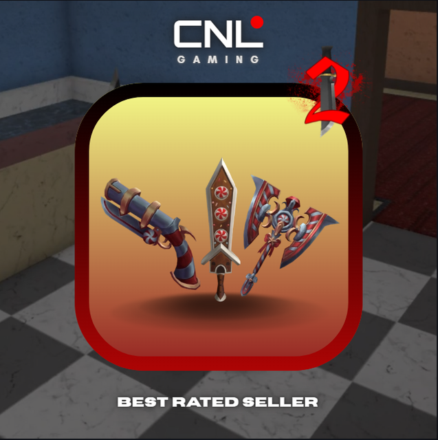 Full Swirly Set ( Swirly Axe , Swirly Gun & Swirly Blade)