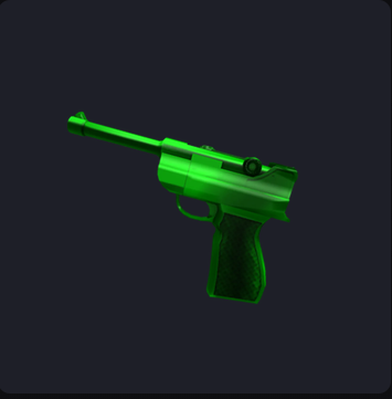 Green Luger (2015) 💚 | Instant Fast Delivery ⚡ | Murder Mystery 2