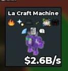 BS13178 La Craft Machine 2.6B/s
