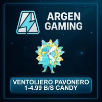 Steal a Brainrot Ventoliero Pavonero 1-4.99 B/s Candy