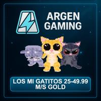 Steal a Brainrot Los Mi Gatitos 25-49.99 M/s Gold