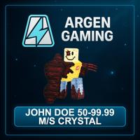 Steal a Brainrot John Doe 50-99.99 M/s Crystal