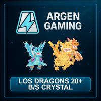 Steal a Brainrot Los Dragons 20+ B/s Crystal