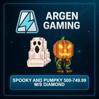 Steal a Brainrot Spooky and Pumpky 500-749.99 M/s Diamond