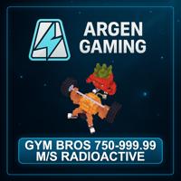 Steal a Brainrot Gym Bros 750-999.99 M/s Radioactive