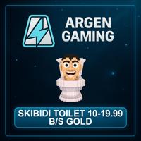 Steal a Brainrot Skibidi Toilet 10-19.99 B/s Gold
