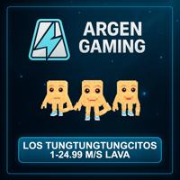 Steal a Brainrot Los Tungtungtungcitos 1-24.99 M/s Lava