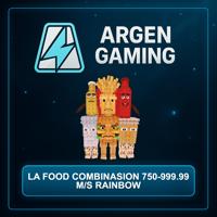 Steal a Brainrot La Food Combinasion 750-999.99 M/s Rainbow