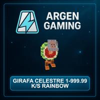 Steal a Brainrot Girafa Celestre 1-999.99 K/s Rainbow