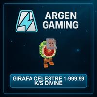 Steal a Brainrot Girafa Celestre 1-999.99 K/s Divine