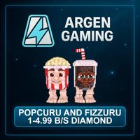Steal a Brainrot Popcuru and Fizzuru 1-4.99 B/s Diamond