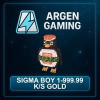 Steal a Brainrot Sigma Boy 1-999.99 K/s Gold