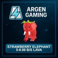 Steal a Brainrot Strawberry Elephant 5-9.99 B/s Lava