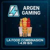 Steal a Brainrot La Food Combinasion 1-4.99 B/s