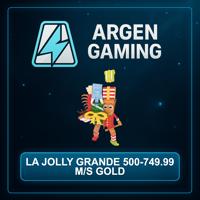 Steal a Brainrot La Jolly Grande 500-749.99 M/s Gold