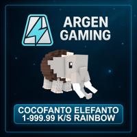 Steal a Brainrot Cocofanto Elefanto 1-999.99 K/s Rainbow