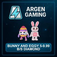 Steal a Brainrot Bunny and Eggy 5-9.99 B/s Diamond