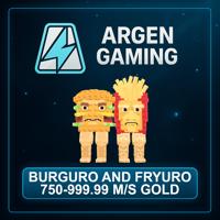 Steal a Brainrot Burguro and Fryuro 750-999.99 M/s Gold
