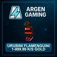 Steal a Brainrot Urubini Flamenguini 1-999.99 K/s Gold