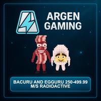 Steal a Brainrot Bacuru and Egguru 250-499.99 M/s Radioactive