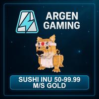 Steal a Brainrot Sushi Inu 50-99.99 M/s Gold