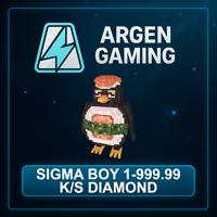 Steal a Brainrot Sigma Boy 1-999.99 K/s Diamond