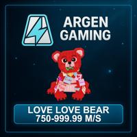 Steal a Brainrot Love Love Bear 750-999.99 M/s