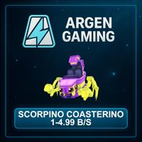 Steal a Brainrot Scorpino Coasterino 1-4.99 B/s