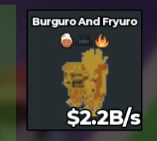 BS13185 Burguro and Fryuro Rare Trait Granny Gold 2.2B/s
