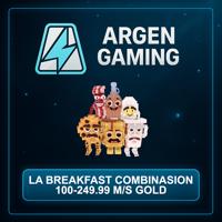 Steal a Brainrot La Breakfast Combinasion 100-249.99 M/s Gold