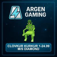 Steal a Brainrot Clovkur Kurkur 1-24.99 M/s Diamond
