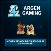 Steal a Brainrot Money Money Bros 500-749.99 M/s Diamond