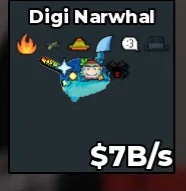 Digi Narwhal | 7B/s | 9 Mutations ✨