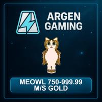 Steal a Brainrot Meowl 750-999.99 M/s Gold