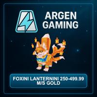 Steal a Brainrot Foxini Lanternini 250-499.99 M/s Gold