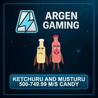 Steal a Brainrot Ketchuru and Musturu 500-749.99 M/s Candy