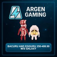 Steal a Brainrot Bacuru and Egguru 250-499.99 M/s Galaxy