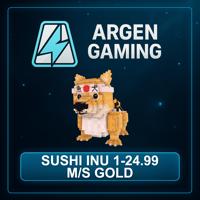 Steal a Brainrot Sushi Inu 1-24.99 M/s Gold