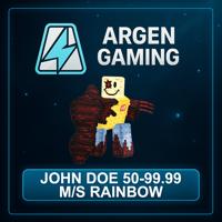 Steal a Brainrot John Doe 50-99.99 M/s Rainbow