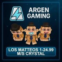 Steal a Brainrot Los Matteos 1-24.99 M/s Crystal