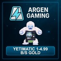 Steal a Brainrot Yetimatic 1-4.99 B/s Gold