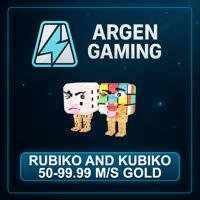 Steal a Brainrot Rubiko and Kubiko 50-99.99 M/s Gold
