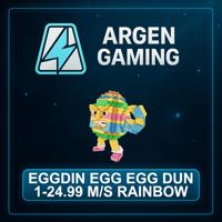 Steal a Brainrot Eggdin Egg Egg Dun 1-24.99 M/s Rainbow