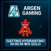Steal a Brainrot Gattino Hydrantino 50-99.99 M/s Gold