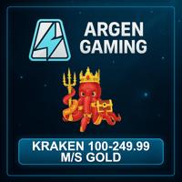 Steal a Brainrot Kraken 100-249.99 M/s Gold