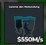 BS13190 Garama and Madundung Cyber 550M/s