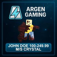Steal a Brainrot John Doe 100-249.99 M/s Crystal